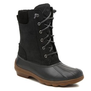 Sperry Topsider Black Syren Misty Duck Boot 10